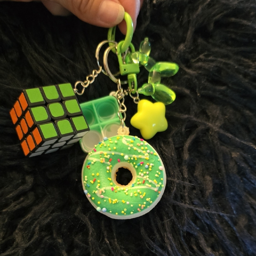 Kids Sensory Keychain ~ Backpack Zipper-pull